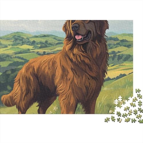 Tibetischer Mastiff Puzzle 1000 Teile Schwer Puzzle Spielzeug Lernspiel Impossible Herausforderung Spielzeug Für Erwachsene Kinder (75x50cm) von BCAKDBDOE