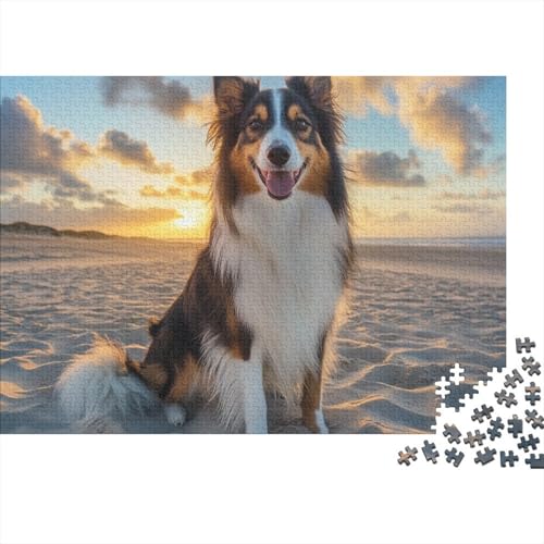 Tibetischer Mastiff Puzzle 1000 Teile Schwer Puzzle Spielzeug Lernspiel Impossible Herausforderung Spielzeug Für Erwachsene Kinder (75x50cm) von BCAKDBDOE