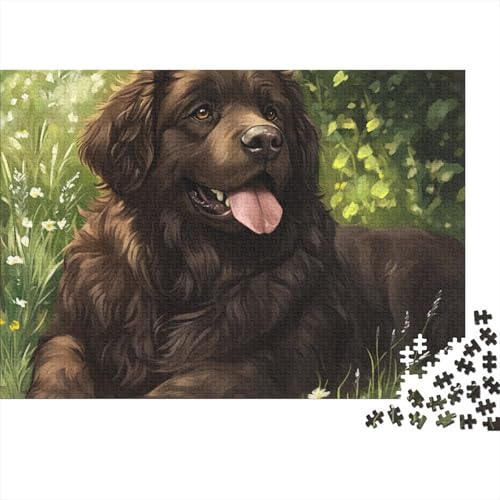 Tibetischer Mastiff Puzzle 1000 Teile Schwer Puzzle Spielzeug Lernspiel Impossible Herausforderung Spielzeug Für Erwachsene Kinder (75x50cm) von BCAKDBDOE