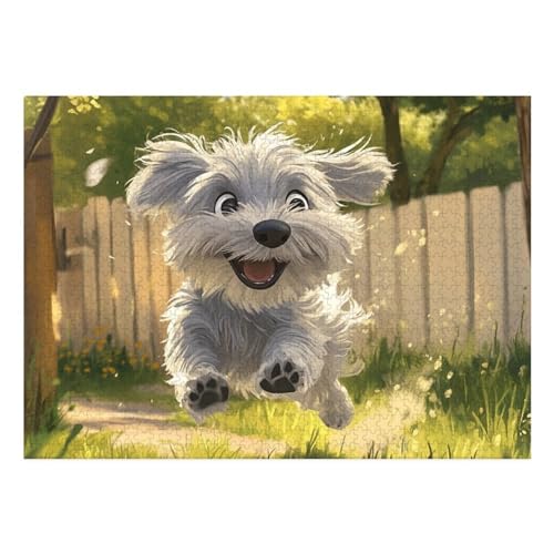 West Highland White Terrier Puzzle 1000-teilige Schwer Puzzle Spielzeug Lernspiel Impossible Herausforderungsspielzeug Für Erwachsene Kinder 70x50cm West Highland White Terrier Puzzle 1000-teilige Schwer Puzzle Spielzeug Lernspiel Impossible Herausforderungsspielzeug Für Erwachsene Kinder 70x50cm von BCAKDBDOE