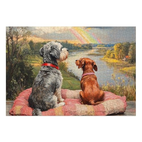 Yorkshire Terrier Puzzles 1000 Teile Schwer Puzzle Spielzeug Lernspiel Impossible Herausforderungsspielzeug Für Erwachsene Kinder 38x26cm Yorkshire Terrier Puzzles 1000 Teile Schwer Puzzle Spielzeug Lernspiel Impossible Herausforderungsspielzeug Für Erwachsene Kinder 38x26cm von BCAKDBDOE