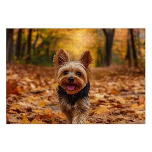 Yorkshire Terrier Puzzles 1000-teilige Schwer Puzzle Spielzeug Lernspiel Impossible Herausforderungsspielzeug Für Erwachsene Und Kinder in Bewährter 38x26cm Yorkshire Terrier Puzzles 1000-teilige Schwer Puzzle Spielzeug Lernspiel Impossible Herausforderungsspielzeug Für Erwachsene Und Kinder in Bewährter 38x26cm von BCAKDBDOE