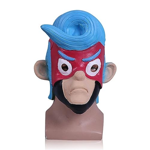 BCATTAW Cosplay Kostüm Maske Arm Kämpfer Arme Maske Spiel rund Halloween Kopfbedeckung Requisiten Cos BCATTAW Cosplay Kostüm Maske Arm Kämpfer Arme Maske Spiel rund Halloween Kopfbedeckung Requisiten Cos von BCATTAW
