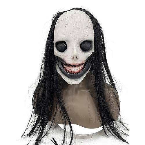 BCATTAW Cosplay Kostüm Maske Geist Gesicht Horror Maske Secret Room Script Kill Npc Dress Up Requisiten Halloween Party Gruselige Lustige Kopfbedeckung BCATTAW Cosplay Kostüm Maske Geist Gesicht Horror Maske Secret Room Script Kill Npc Dress Up Requisiten Halloween Party Gruselige Lustige Kopfbedeckung von BCATTAW