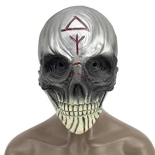 BCATTAW Cosplay Kostüm Maske Halloween Horror Blutiger Krieger Schädel Maske Horror Schädel Maske Kopfbedeckung Party Requisiten BCATTAW Cosplay Kostüm Maske Halloween Horror Blutiger Krieger Schädel Maske Horror Schädel Maske Kopfbedeckung Party Requisiten von BCATTAW