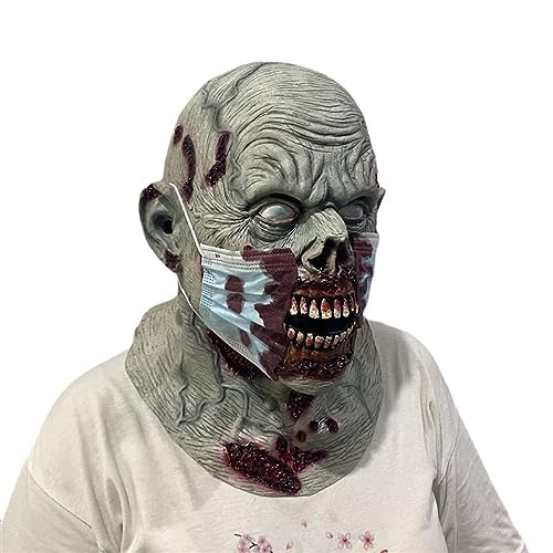 BCATTAW Cosplay Kostüm Maske Halloween Maske Horror Maske Zombie Maske Horror Requisiten Kopfbedeckung Tricky Gruselig BCATTAW Cosplay Kostüm Maske Halloween Maske Horror Maske Zombie Maske Horror Requisiten Kopfbedeckung Tricky Gruselig von BCATTAW