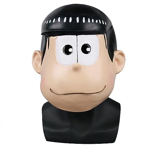 BCATTAW Cosplay Kostüm Maske Mr. Assong Maske Kopfbedeckung Matsuno Komatsu Leere Lose Eine Lose Vierzehn Kiefer Linde Kiefer Halloween Requisiten BCATTAW Cosplay Kostüm Maske Mr. Assong Maske Kopfbedeckung Matsuno Komatsu Leere Lose Eine Lose Vierzehn Kiefer Linde Kiefer Halloween Requisiten von BCATTAW
