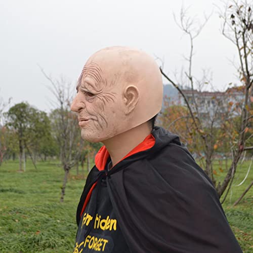 BCATTAW Drama Performance Bühne Cosplay Maske Alter Mann Halloween Tanzparty Performance Cosplay Maske Horror Kopfbedeckung für Halloween Karneval Kostüm Party Requisiten BCATTAW Drama Performance Bühne Cosplay Maske Alter Mann Halloween Tanzparty Performance Cosplay Maske Horror Kopfbedeckung für Halloween Karneval Kostüm Party Requisiten von BCATTAW