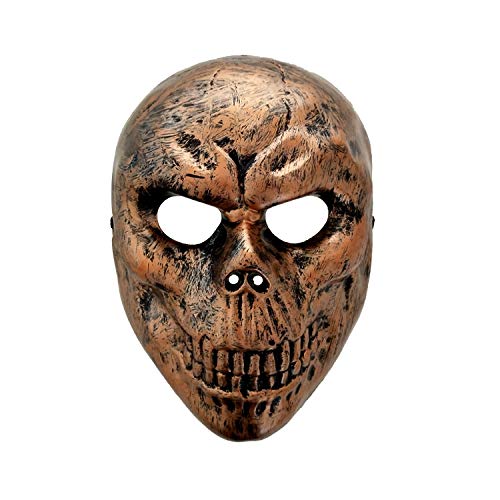 BCATTAW Gruseliges Skelett Cosplay Maske Halloween Show Kostüm Requisiten Party Overhead Cover BCATTAW Gruseliges Skelett Cosplay Maske Halloween Show Kostüm Requisiten Party Overhead Cover von BCATTAW