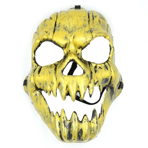 BCATTAW Gruseliges Skelett Cosplay Maske Party Kunststoff Overhead Cover Halloween Cosplay Requisiten BCATTAW Gruseliges Skelett Cosplay Maske Party Kunststoff Overhead Cover Halloween Cosplay Requisiten von BCATTAW