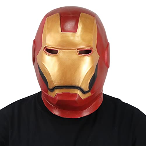 BCATTAW Halloween Party Hero Cosplay Maske Iro-ns Mans Cosplay Maske Horror Kopfbedeckung für Halloween Karneval Kostüm Party Requisiten BCATTAW Halloween Party Hero Cosplay Maske Iro-ns Mans Cosplay Maske Horror Kopfbedeckung für Halloween Karneval Kostüm Party Requisiten von BCATTAW