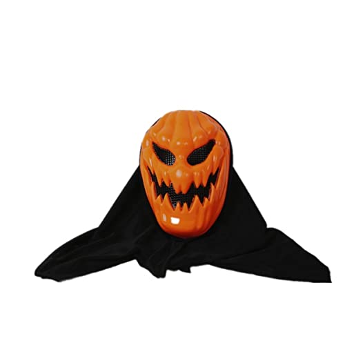 BCATTAW Halloween Trick Requisiten Vollgesichts Kopfbedeckung Orange Kürbis Schädel Grimasse Cosplay Maske Horror Kopfbedeckung für Halloween Karneval Kostüm Party Requisiten BCATTAW Halloween Trick Requisiten Vollgesichts Kopfbedeckung Orange Kürbis Schädel Grimasse Cosplay Maske Horror Kopfbedeckung für Halloween Karneval Kostüm Party Requisiten von BCATTAW