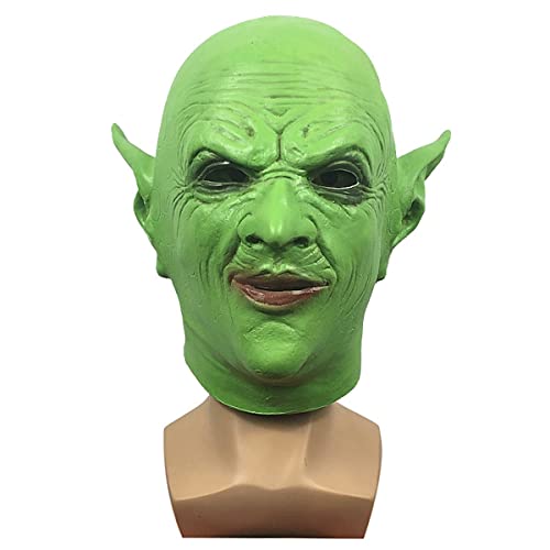 BCATTAW Horror Green Spoof Grimace Head Mask Maskerade Scary Devil Headdress Halloween Cosplay Costume Mask BCATTAW Horror Green Spoof Grimace Head Mask Maskerade Scary Devil Headdress Halloween Cosplay Costume Mask von BCATTAW
