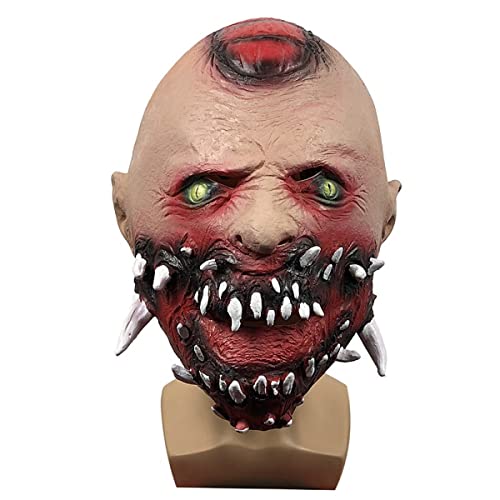 BCATTAW Horror Gruselige Vampir-Kopfbedeckung Maske Residents Evils Zombie Kopfbedeckung Maskerade Spoof Requisiten von BCATTAW