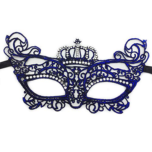BCATTAW Lady Crown Gilding Cosplay Maske Halloween Cosplay Requisiten Party Lace Half Face Cover BCATTAW Lady Crown Gilding Cosplay Maske Halloween Cosplay Requisiten Party Lace Half Face Cover von BCATTAW