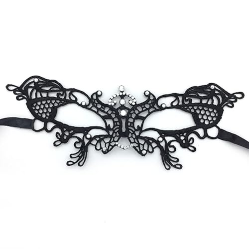 BCATTAW Lady Schmetterling Cosplay Maske Halloween Cosplay Requisiten Party Spitze Halbgesichtsabdeckung BCATTAW Lady Schmetterling Cosplay Maske Halloween Cosplay Requisiten Party Spitze Halbgesichtsabdeckung von BCATTAW