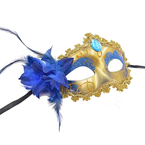 BCATTAW Maskerade Cosplay Maske Gold Bottom Painted Side Flower Cosplay Maske Half Face Beautys Bars Requisiten Maske Horror Kopfbedeckung für Halloween Karneval Kostüm Party Requisiten BCATTAW Maskerade Cosplay Maske Gold Bottom Painted Side Flower Cosplay Maske Half Face Beautys Bars Requisiten Maske Horror Kopfbedeckung für Halloween Karneval Kostüm Party Requisiten von BCATTAW