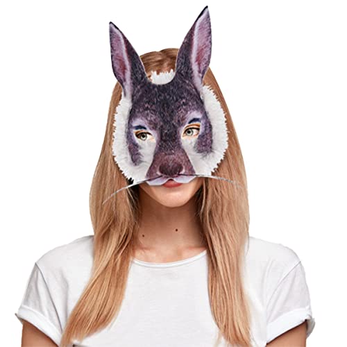 BCATTAW Osterhasen-Maske, Halloween, Cosplay, Kostüm, Maskerade, Dekoration, Requisiten BCATTAW Osterhasen-Maske, Halloween, Cosplay, Kostüm, Maskerade, Dekoration, Requisiten von BCATTAW