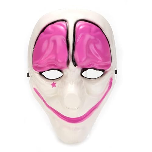 BCATTAW Paydays Cosplay Maske Show Kostüm Requisiten Party Kunststoff Overhead Cover BCATTAW Paydays Cosplay Maske Show Kostüm Requisiten Party Kunststoff Overhead Cover von BCATTAW