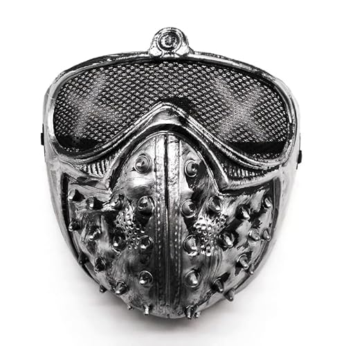 BCATTAW Punk Cosplay Maske PVC Overhead Cover Halloween Cosplay Requisiten BCATTAW Punk Cosplay Maske PVC Overhead Cover Halloween Cosplay Requisiten von BCATTAW