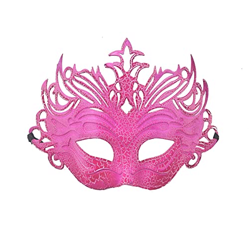 BCATTAW Rosa Krone Cosplay Maske Halloween Kostüm Requisiten Party Halbgesichtsabdeckung BCATTAW Rosa Krone Cosplay Maske Halloween Kostüm Requisiten Party Halbgesichtsabdeckung von BCATTAW