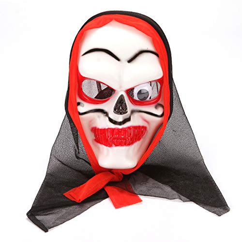 BCATTAW Scary Ghost Cosplay Maske mit Kapuze Halloween Cosplay Requisiten Party Overhead Cover BCATTAW Scary Ghost Cosplay Maske mit Kapuze Halloween Cosplay Requisiten Party Overhead Cover von BCATTAW