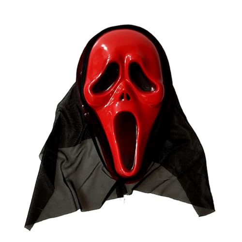 BCATTAW Screaming Ghost Hooded Cosplay Maske Kunststoff Overhead Cosplay Maske Halloween Cosplay Requisiten BCATTAW Screaming Ghost Hooded Cosplay Maske Kunststoff Overhead Cosplay Maske Halloween Cosplay Requisiten von BCATTAW