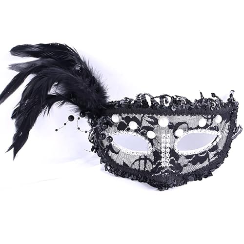 BCATTAW Spitze Feder Cosplay Maske Halloween Kostüm Requisiten Party Kunststoff Halbgesichtsabdeckung BCATTAW Spitze Feder Cosplay Maske Halloween Kostüm Requisiten Party Kunststoff Halbgesichtsabdeckung von BCATTAW