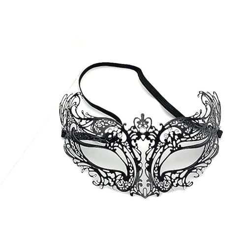 BCATTAW Venedig Half Face Cover mit Strass Party Metall Cosplay Maske Halloween Kostüm Requisiten BCATTAW Venedig Half Face Cover mit Strass Party Metall Cosplay Maske Halloween Kostüm Requisiten von BCATTAW