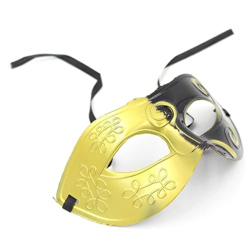BCATTAW Venice Baron Retro Cosplay Maske Party Half Face Cover Halloween Cosplay Requisiten BCATTAW Venice Baron Retro Cosplay Maske Party Half Face Cover Halloween Cosplay Requisiten von BCATTAW