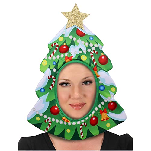 BCATTAW Weihnachtsbaum-Form, Hut, Cosplay, Urlaub, Party, Ball, Performance-Requisiten, Kopfbedeckung BCATTAW Weihnachtsbaum-Form, Hut, Cosplay, Urlaub, Party, Ball, Performance-Requisiten, Kopfbedeckung von BCATTAW
