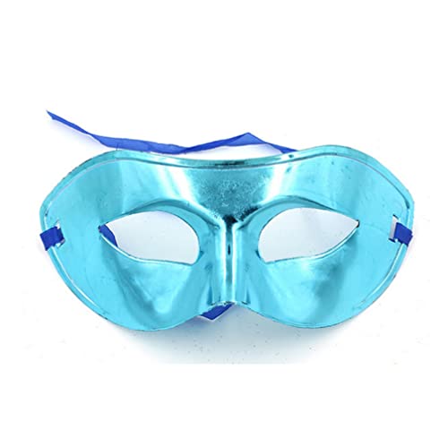 BCATTAW Weihnachtsparty-Maske, Cyan, Show, Maskerade, halbe Gesichtsbedeckung für Kinder und Erwachsene BCATTAW Weihnachtsparty-Maske, Cyan, Show, Maskerade, halbe Gesichtsbedeckung für Kinder und Erwachsene von BCATTAW