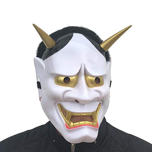 BCATTAW Weiße Prajna Cosplay-Maske, PVC, Overhead-Abdeckung, Halloween-Kostüm-Requisiten BCATTAW Weiße Prajna Cosplay-Maske, PVC, Overhead-Abdeckung, Halloween-Kostüm-Requisiten von BCATTAW