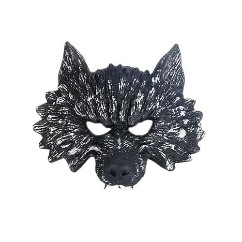 BCATTAW Wolf Cosplay Maske Halloween Kindertag Cosplay Requisiten Kunststoff Overhead Cover für Kinder BCATTAW Wolf Cosplay Maske Halloween Kindertag Cosplay Requisiten Kunststoff Overhead Cover für Kinder von BCATTAW