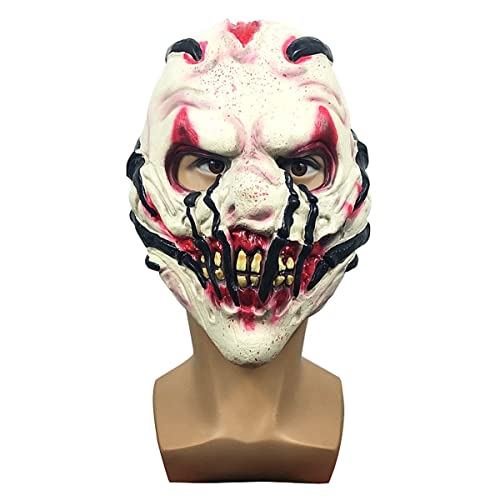 BCATTAW Zombie Horror Kopfbedeckung Maske Maskerade Gruselige Grimasse Kopfbedeckung Halloween Cosplay Kostüm Maske BCATTAW Zombie Horror Kopfbedeckung Maske Maskerade Gruselige Grimasse Kopfbedeckung Halloween Cosplay Kostüm Maske von BCATTAW