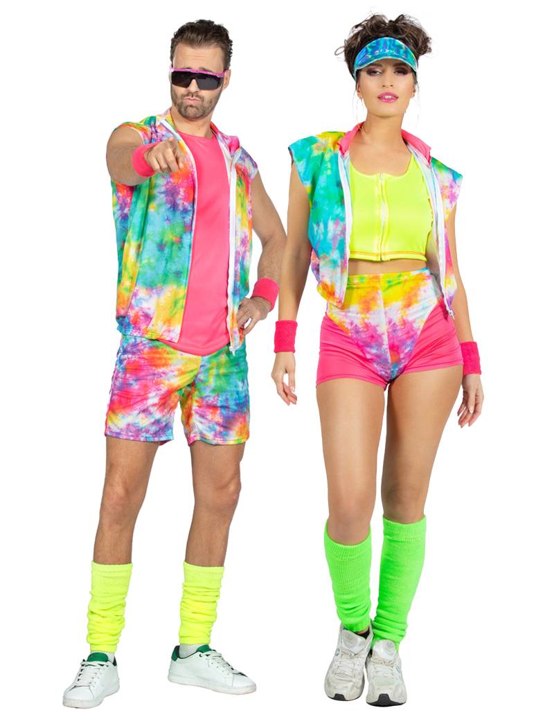 Aerobic Paarkostüm Batik für Erwachsene Bunt Aerobic Paarkostüm Batik für Erwachsene Bunt von BCI