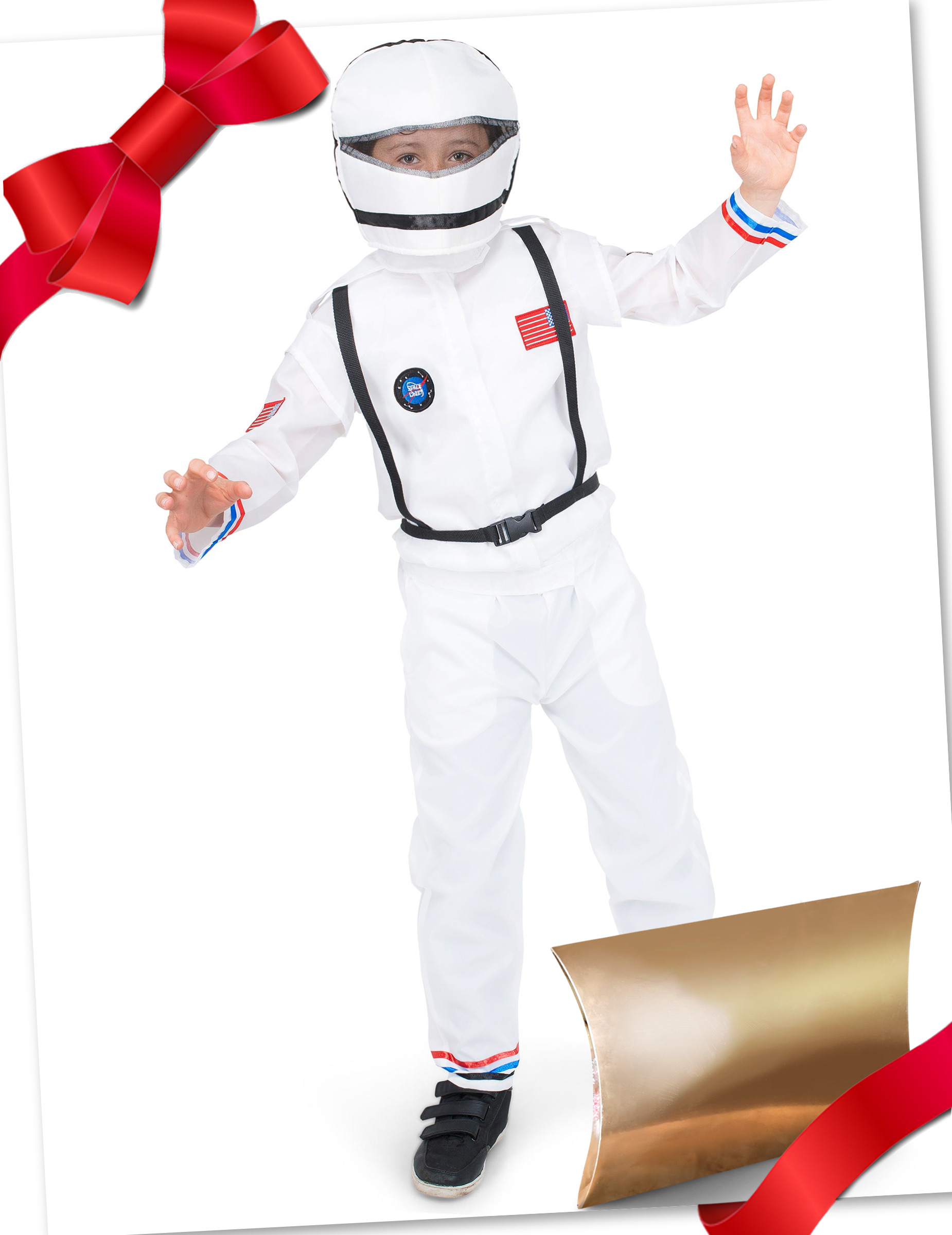 Astronauten-Geschenkbox für Kinder bunt von BCI