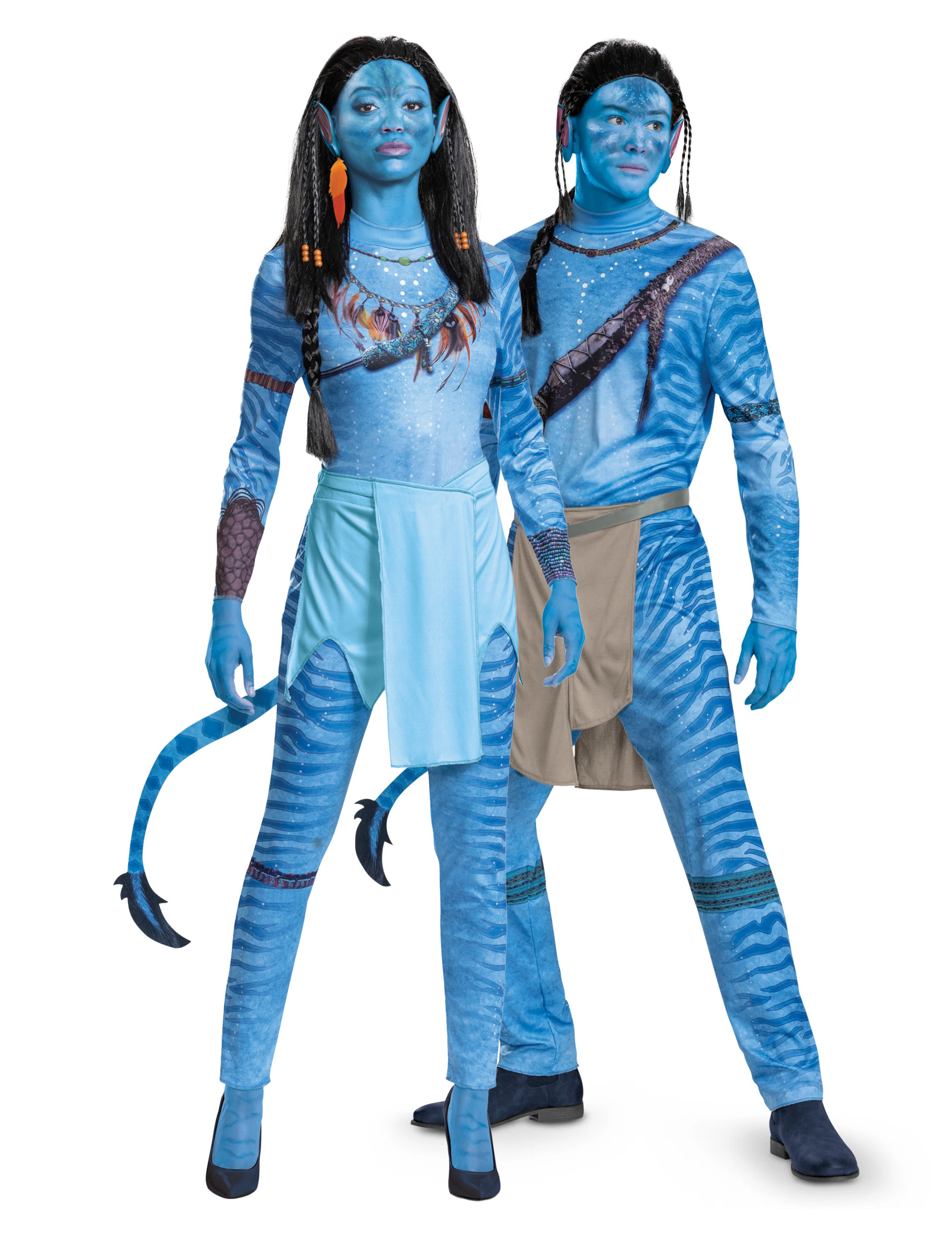 Avatar Paarkostüm Jake Sully Neytiri blau von BCI