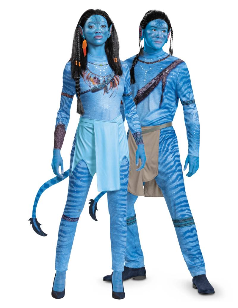 Avatar Paarkostüm Jake Sully Neytiri blau von BCI