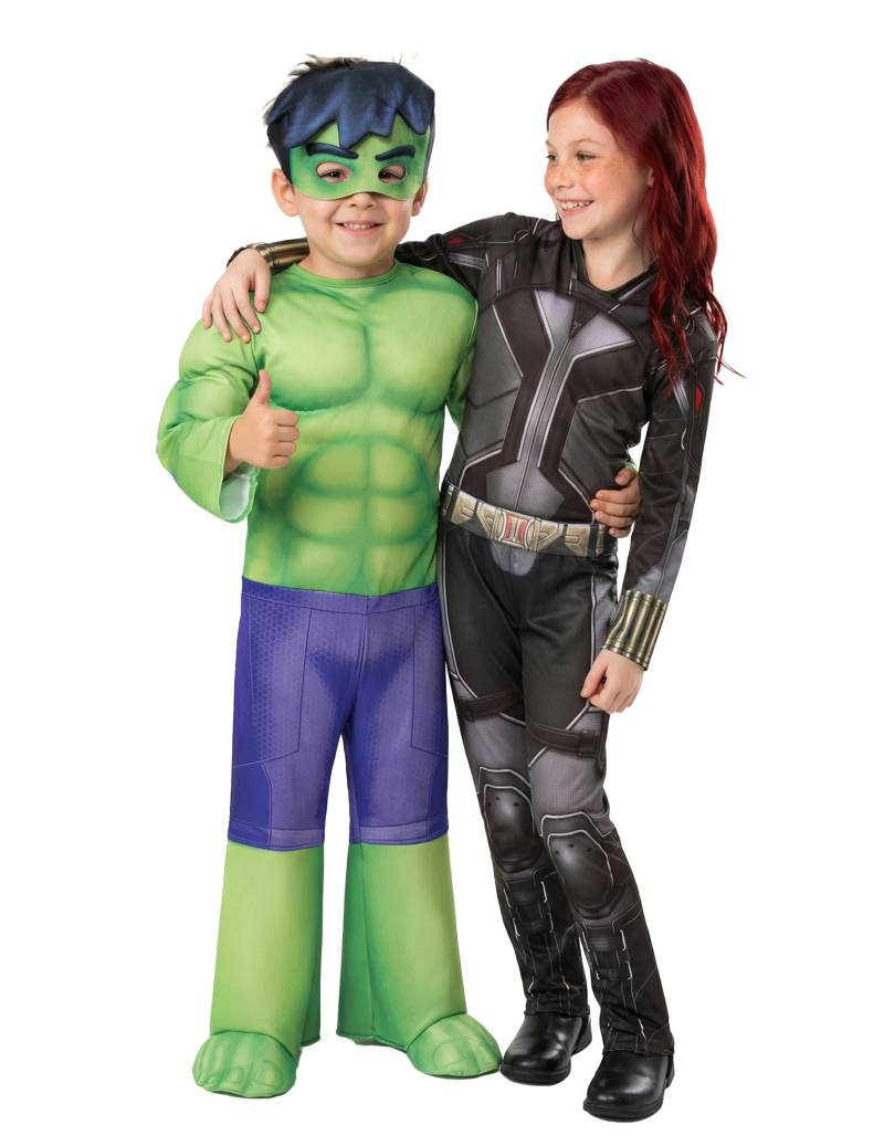 Black Widow und Hulk Kinder-Partnerkostüm von BCI