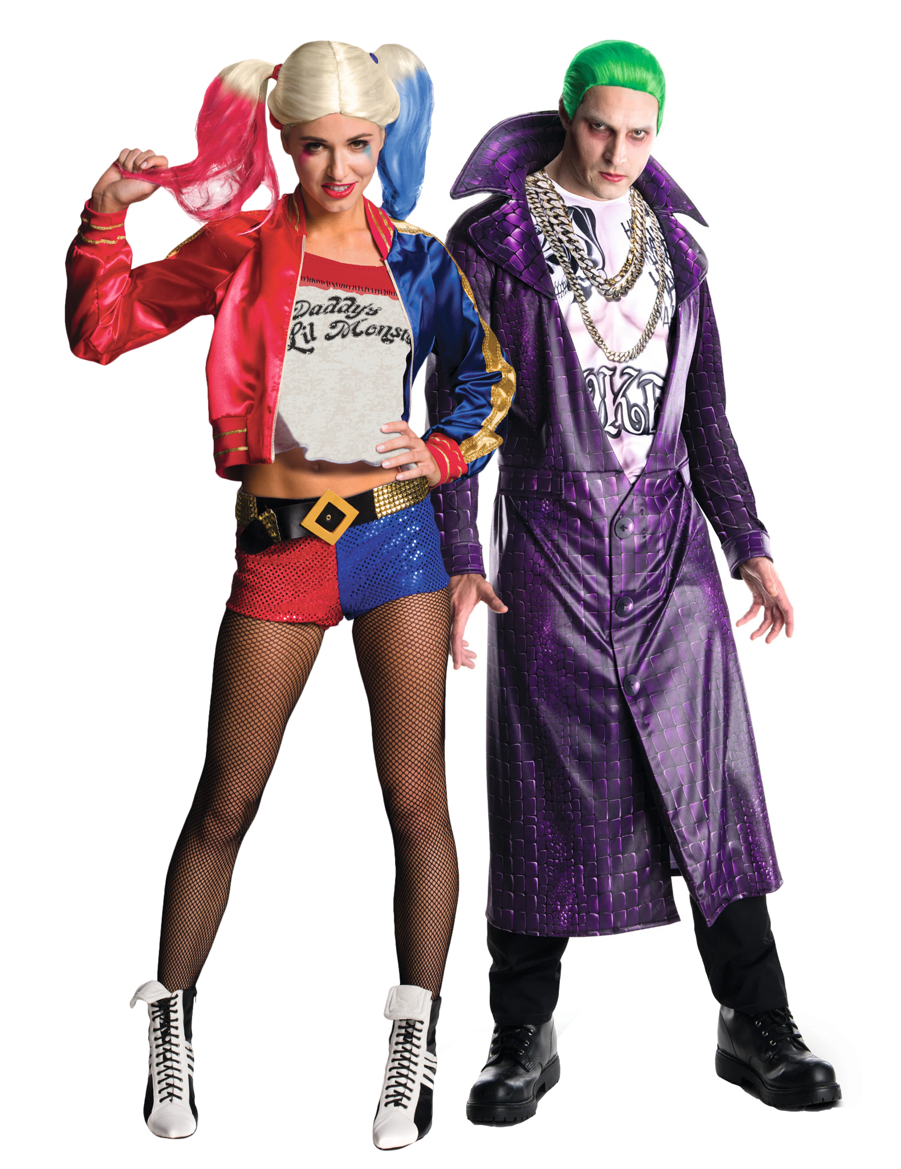 Chaos Duo Paarkostüm Joker und Harley Quinn Erwachsene von BCI