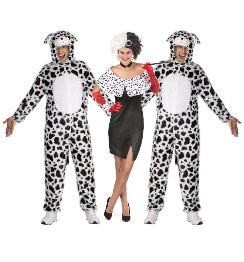 Cruella und die Dalmatiner Gruppenkostüm von BCI