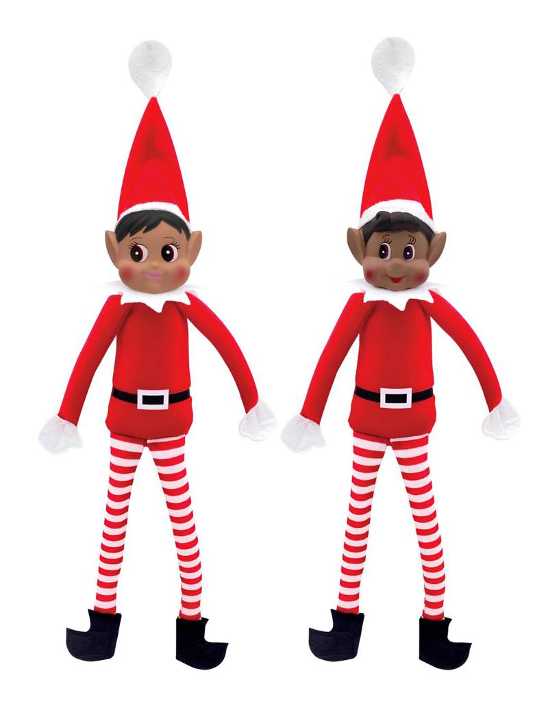 Duo Wichtel Puppen Elf Paillette und Elf Pimpon 38 cm Weihnachts Deko Duo Wichtel Puppen Elf Paillette und Elf Pimpon 38 cm Weihnachts Deko von BCI
