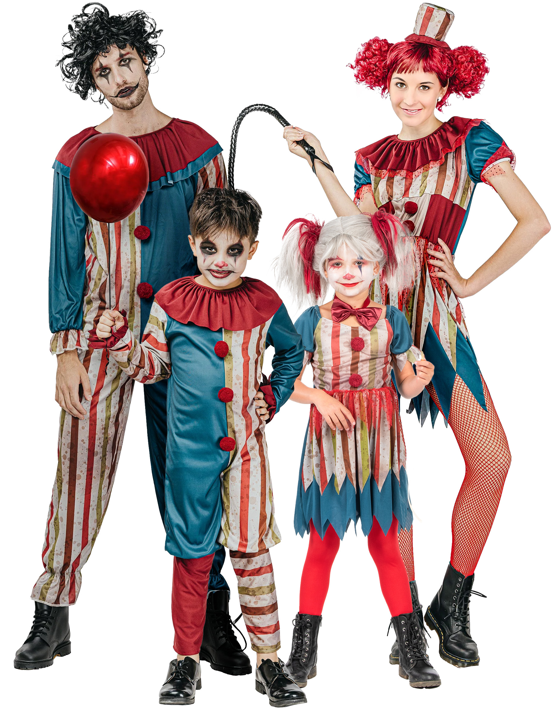 Familienkostüm Killerclown Familienkostüm Killerclown von BCI