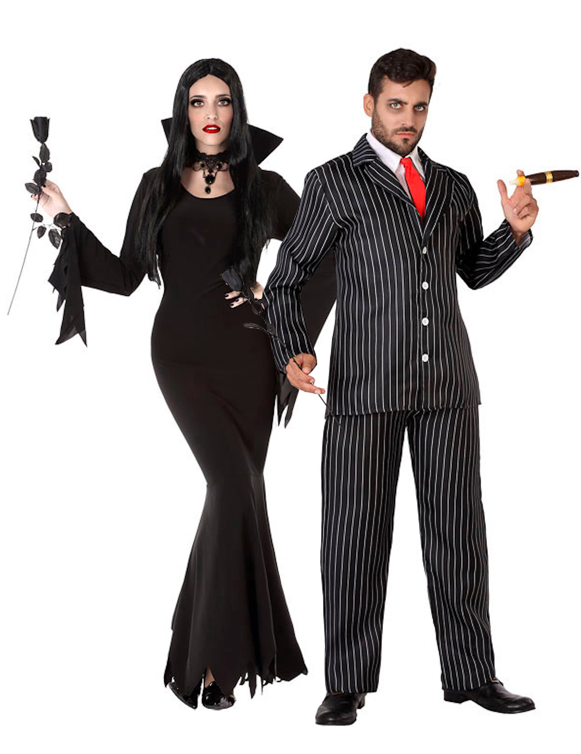 Gothic-Familie Paarkostüm Halloween-Kostüm schwarz Gothic-Familie Paarkostüm Halloween-Kostüm schwarz von BCI