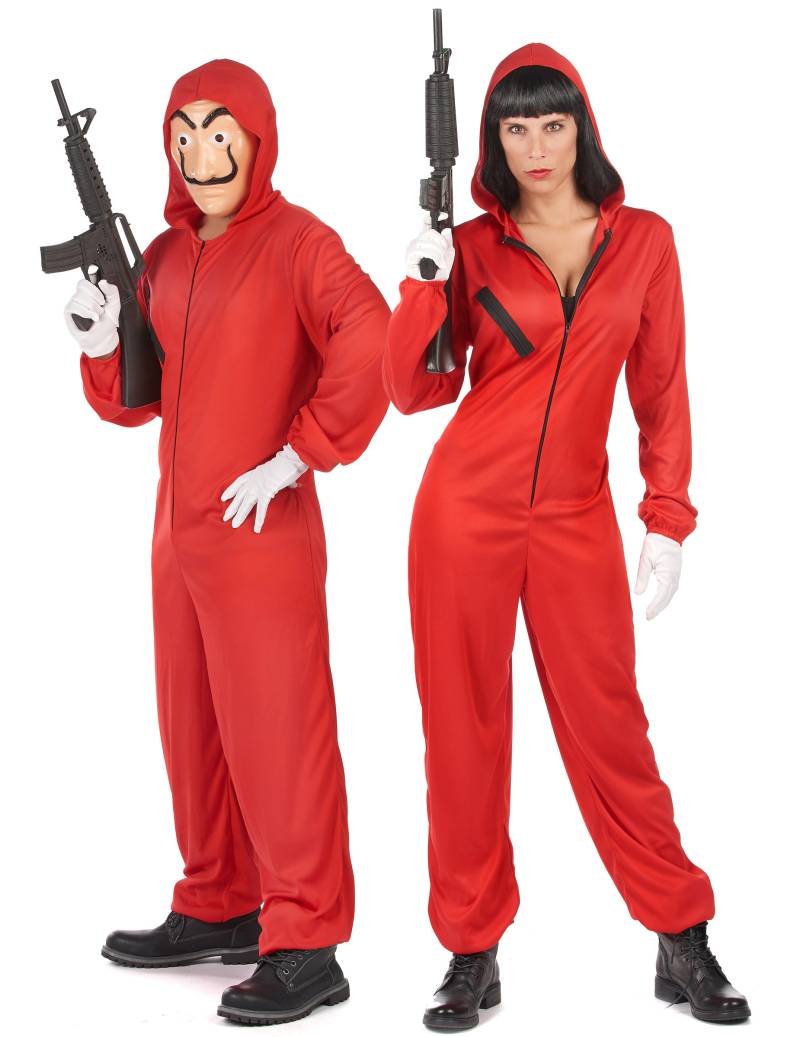 Haus des Geldes Paarkostüm rot Serie TV von BCI