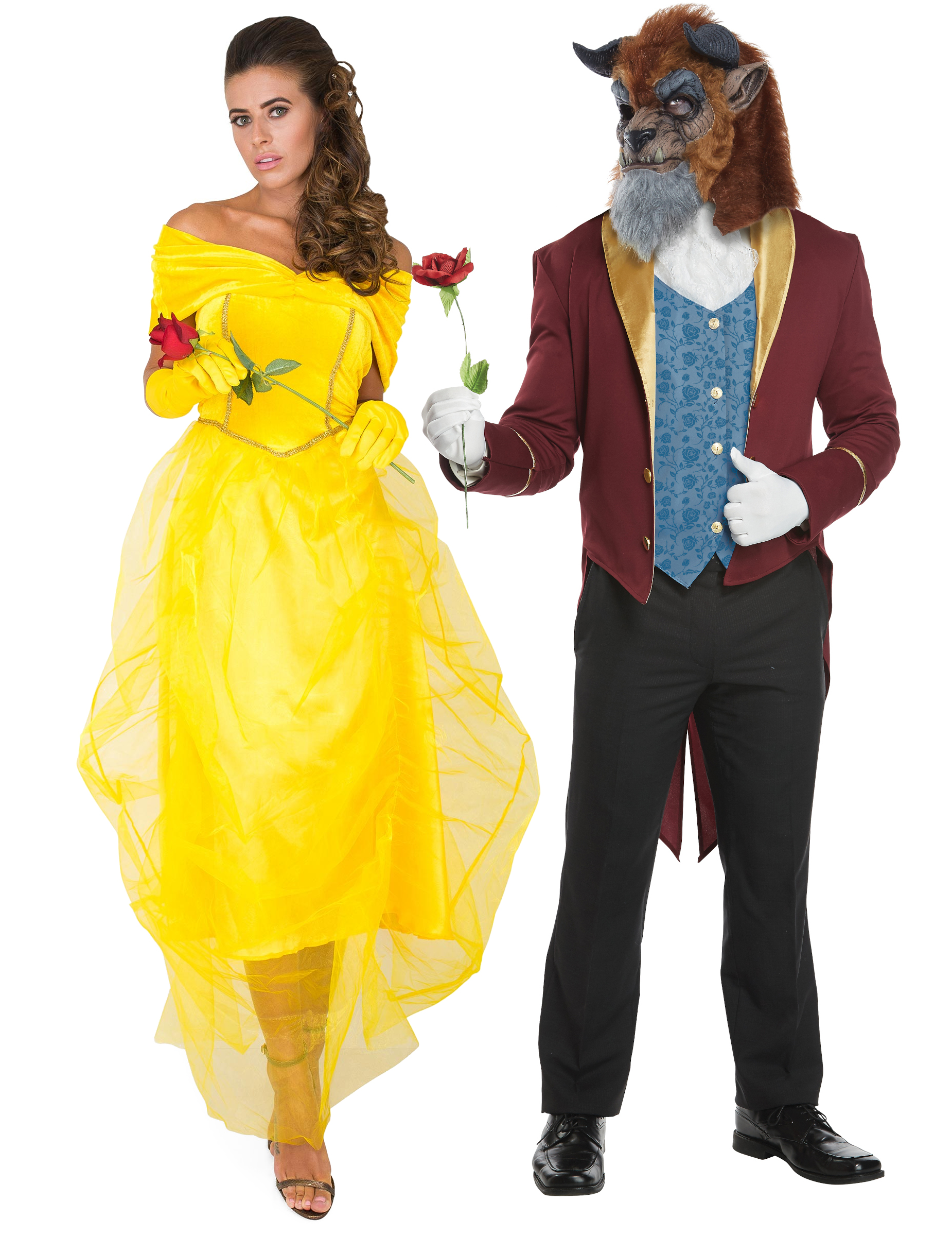 Märchenhaftes Paarkostüm Prinzessin und Prinz Karnevals-Kostüm für Paare von BCI