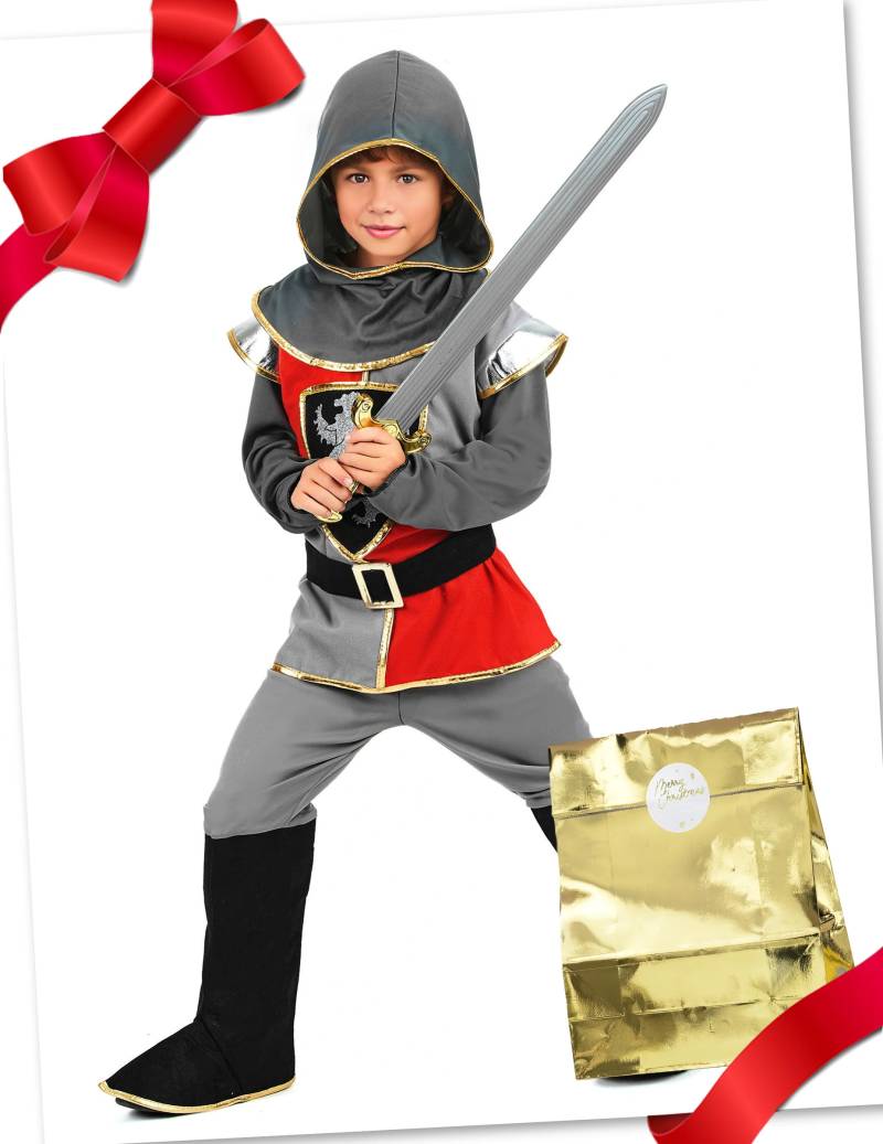 Mutiger Ritter Geschenkbox für Kinder 3-teilig bunt von BCI