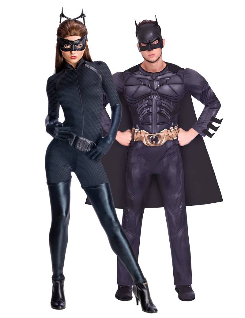 Paarkostüm Batman und Catwoman Erwachsene Paarkostüm Batman und Catwoman Erwachsene von BCI