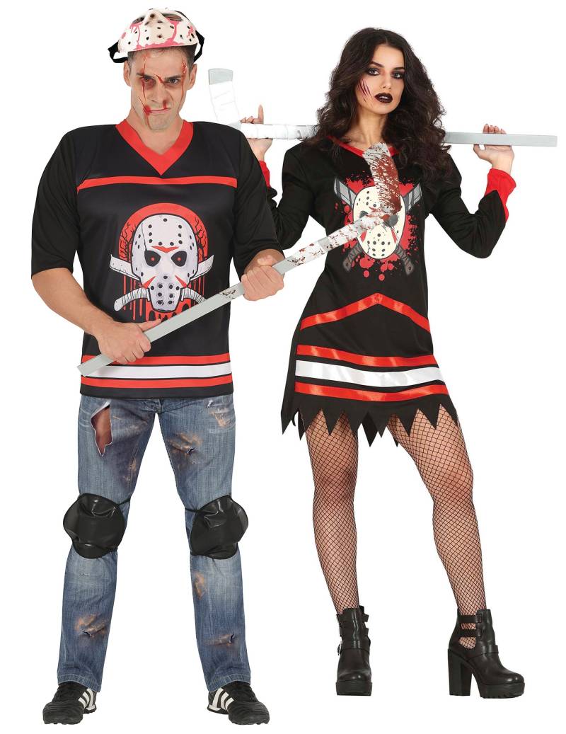 Paarkostüm Hockey Killer für Erwachsene von BCI
